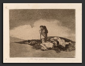 Francisco de Goya, No Hay Quien Los Socorra (Nobody Can Help Them), Spanish, 1746 - 1828, c. 1812,