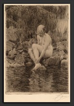 Anders Zorn, Dagmar, Swedish, 1860 - 1920, 1912, etching