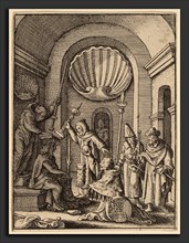 Wenceslaus Hollar (Bohemian, 1607 - 1677), The Mocking, etching
