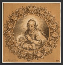 Cornelis Ploos van Amstel after Abraham Bloemaert (Dutch, 1726 - 1798), Madonna and Child, 1769,