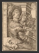 Christoffel van Sichem I after Hendrik Goltzius (Dutch, c. 1546 - 1624), Young Man Playing the