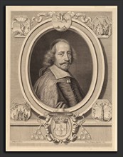 Peter Ludwig van Schuppen after Pierre Mignard I (Flemish, 1627 - 1702), Cardinal Jules Mazarin,