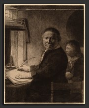 Rembrandt van Rijn (Dutch, 1606 - 1669), Lieven Willemsz van Coppenol: the Smaller Plate, c. 1658,