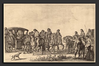Pieter Nolpe (Dutch, 1613-1614 - 1652-1653), Entry of Marie de Medici into Amsterdam [plate 6 of