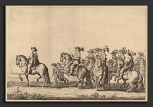 Pieter Nolpe (Dutch, 1613-1614 - 1652-1653), Entry of Marie de Medici into Amsterdam [plate 2 of