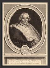 Gerard Edelinck after Jacob van Oost II (Flemish, 1640 - 1707), Remi Du Laury, probably 1679,