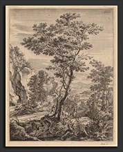 Jan Both (Dutch, 1615-1618 - 1652), The Large Tree, etching