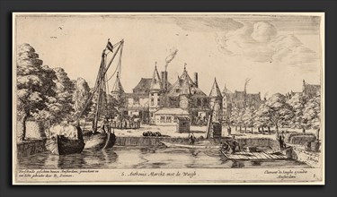 Reinier Zeeman (Dutch, 1624 - 1664), Nieuwmarkt with St. Anthoniswaag (S. Anthoni s Marckt met de