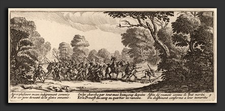 Gerrit van Schagen after Jacques Callot (Dutch, c. 1642 - 1690 or after), Discovery of the Criminal
