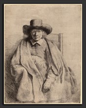 Rembrandt van Rijn (Dutch, 1606 - 1669), Clement de Jonghe, 1651, etching, drypoint and burin