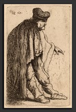 Rembrandt van Rijn (Dutch, 1606 - 1669), Beggar with His Left Hand Extended, 1631, etching
