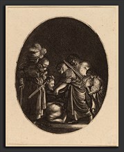 Hendrik Goudt after Adam Elsheimer (Dutch, 1585 - 1648), Beheading of Saint John the Baptist,