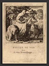 Allart van Everdingen (Dutch, 1621 - 1675), The Triumph of Reynard, probably c. 1645-1656, etching
