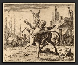 Allart van Everdingen (Dutch, 1621 - 1675), The Ass and the Hound, probably c. 1645-1656, etching