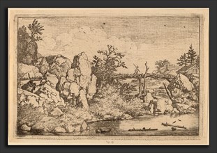 Allart van Everdingen (Dutch, 1621 - 1675), Two Logs in the Water, probably c. 1645-1656, etching