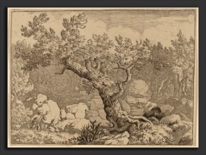 Allart van Everdingen (Dutch, 1621 - 1675), Sportsman near a Large Tree, probably c. 1645-1656,