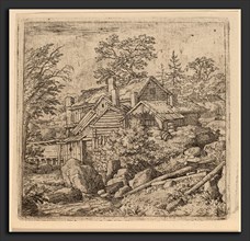 Allart van Everdingen (Dutch, 1621 - 1675), Hamlet on a Mountain Side, probably c. 1645-1656,