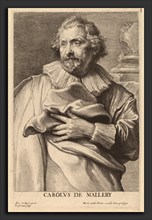 Lucas Emil Vorsterman after Sir Anthony van Dyck (Flemish, 1595 - 1675), Karel de Mallery, probably