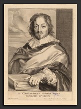 Paulus Pontius after Sir Anthony van Dyck (Flemish, 1603 - 1658), Constantijn Huygens, probably