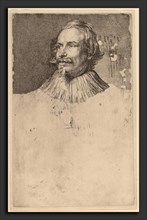 Sir Anthony van Dyck (Flemish, 1599 - 1641), Paul de Vos, probably 1626-1641, etching