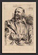 Sir Anthony van Dyck (Flemish, 1599 - 1641), Jan Snellinx, probably 1626-1641, etching