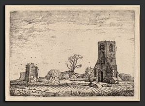 Willem Buytewech (Dutch, 1591-1592 - 1624), Ruins of a Church (Chapel of Eykenduynen near The