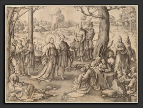 Lucas van Leyden (Netherlandish, 1489-1494 - 1533), The Dance of Saint Mary Magdalene, 1519,