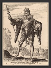 Jacques de Gheyn II after Hendrik Goltzius (Dutch, 1565 - 1629), Lieutenant-Colonel, 1587,