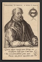 Hendrik Goltzius after Maerten van Heemskerck (Dutch, 1558 - 1617), Johannes Zurenus (Jan van