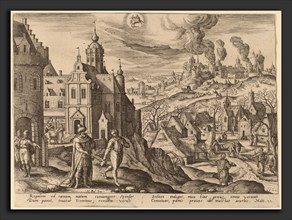 Adriaen Collaert after Hans Bol (Flemish, c. 1560 - 1618), "For many are called, but few are