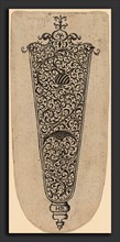 Theodor de Bry (Flemish, 1528 - 1598), Ornament for Knife Handle, engraving