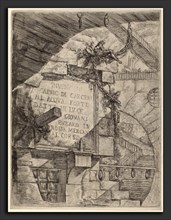 Giovanni Battista Piranesi (Italian, 1720 - 1778), Title Plate, published 1749-1750, etching,