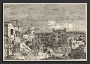Canaletto (Italian, 1697 - 1768), Imaginary View of Venice, 1741, etching