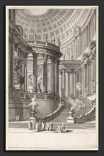 Giovanni Battista Piranesi (Italian, 1720 - 1778), Tempio antico, published 1748-1749, etching,