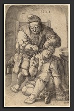 Lucas van Leyden, The Surgeon, Netherlandish, 1489-1494 - 1533, 1524, etching on laid paper
