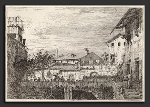 Canaletto (Italian, 1697 - 1768), The Terrace, c. 1735-1746, etching