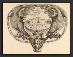 Stefano Della Bella (Italian, 1610 - 1664), Emblem, etching on laid paper [restrike]