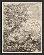 Crescenzio Onofri (Italian, probably 1632 - 1712 or after), The Withered Tree, 1696, etching