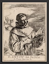 Giovanni Francesco Barbieri, called Guercino (Italian, 1591 - 1666), Saint Anthony of Padua,