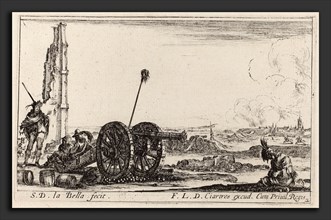 Stefano Della Bella (Italian, 1610 - 1664), The Cannon, c. 1641, etching