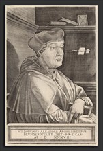 Agostino dei Musi (Italian, c. 1490 - 1536 or after), Hieronymus Alexander, Archbishop of Brindisi,