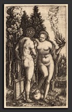 Marcantonio Raimondi possibly after Francesco Francia (Italian, c. 1480 - c. 1534), Man and Woman