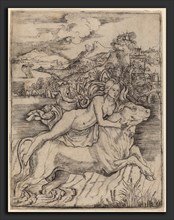 Giovanni Battista Palumba (Italian, active first quarter 16th century), The Rape of Europa,
