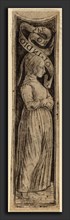 Attributed to Francesco Francia (Italian, c. 1447 - 1517), Hope, c. 1470-1480, niello print