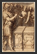 Perino del Vaga (Italian, 1501 - 1547), Alexander Consecrating the Altars for the Twelve Olympian