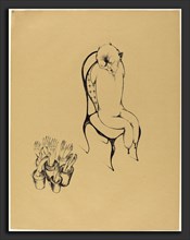 Heinrich Hoerle, HÃ¤llucinationen (Hallucinations), German, 1895 - 1936, 1920, lithograph on pale