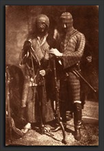 David Octavius Hill and Robert Adamson (Scottish, 1802 - 1870), Afghans or Circassian Armour, 1843,