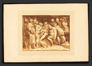 Johann Gottlieb Prestel after Polidoro da Caravaggio (German, 1739 - 1808), Dying Epaminondas,