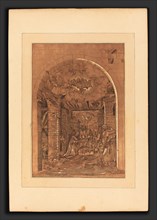 Johann Gottlieb Prestel (German, 1739 - 1808), The Adoration of the Shepherds, published 1782,