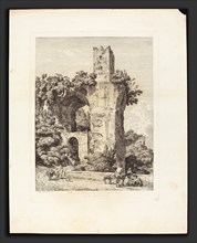 Jacob Wilhelm Mechau (German, 1745 - 1808), Arco della Toretta o sia parte dell'acqua Claudia, agli
